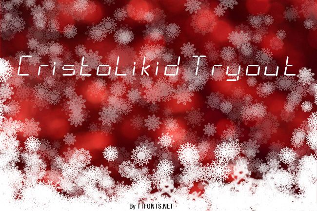 CristoLikid Tryout example
